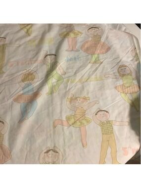 Ballerina flat bedsheet or fabric